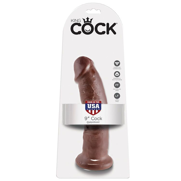 King Cock - 9 Hahn Braun 22.9 cm
