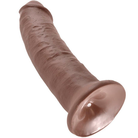 Realistischer Dildo 9 Hahn Braun.4