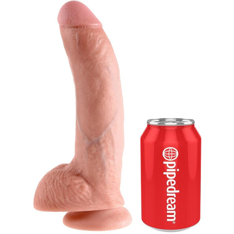 King Cock - 9 Schwanzfleisch mit Eier 22.9 cm