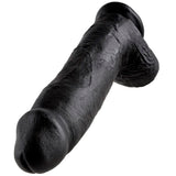 King Cock - 12 Dildo Schwarz mit Eier 30.48 cm