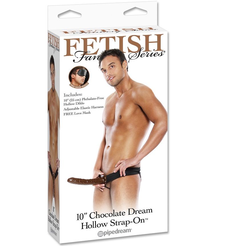 Fetish Fantasy Series - Chocolate Dream Hohl Strap-On