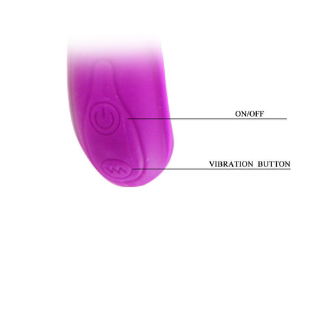 Rabbit-Vibrator Hochwertiges Bliss Lilac Flieder 21 x 3,7 cm.7