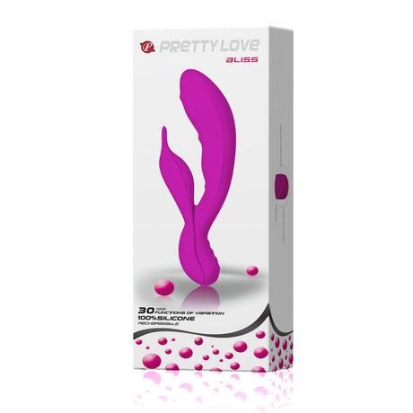 Rabbit-Vibrator Hochwertiges Bliss Lilac Flieder 21 x 3,7 cm.10