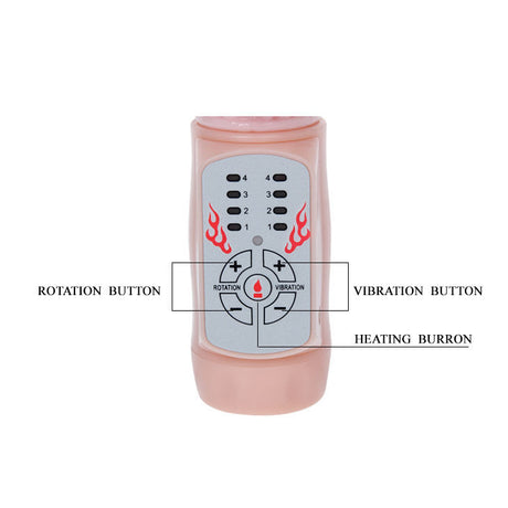 Vibrator Fire Bunny Rotator mit Feuersystem.5