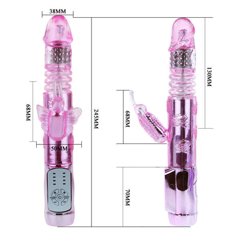 Vibrator Us Kaninchen Pohnender Schmetterling.7