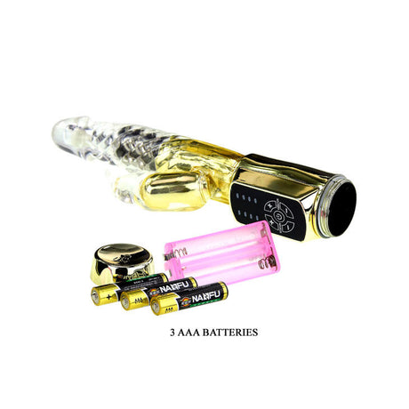 Rabbit-Vibrator Us Rabbit Gold Prince 3,5 x 3,5 cm.7