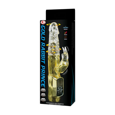 Rabbit-Vibrator Us Rabbit Gold Prince 3,5 x 3,5 cm.8