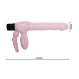Baile - Seilloser TPR-Gurt mit Vibration und Analstimulation 25.4 cm