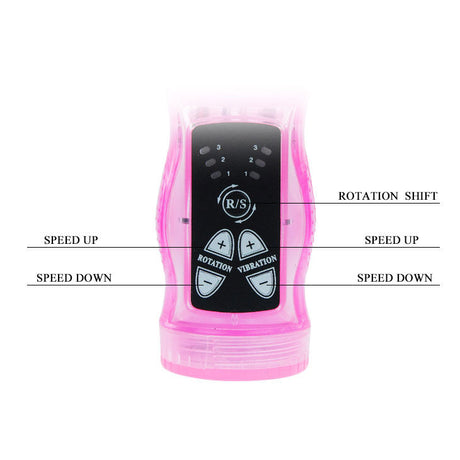 Vibrator Mini Kaninchen Intim Liebhaber Flieder 23 x 3,5 cm.4