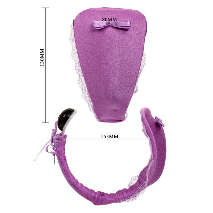 Baile - Tanga mit Vibrator mit Flieder Fernbedienung