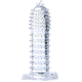 Baile - Penishülle mit Transparenten Reizpunkten 14 cm