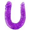 flexibler Jelly-Doppeldildo Flieder 29 x 3,5 cm