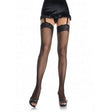 Leg Avenue - Kleine Netzstrümpfe mit Spitze plus