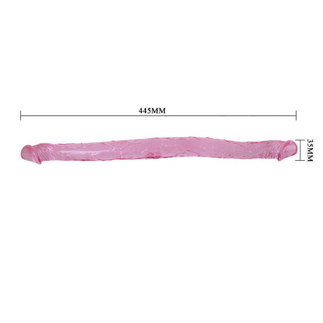 Doppeldildo Doppeldong Flieder 44,5 x 44,5 cm.3