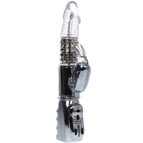 Vibrator Amour Raketen Transparenter Rotator 26,5 x 3,8 cm