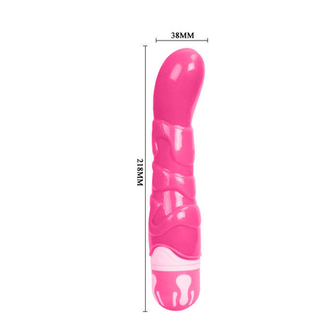 Vibrator der Realistischen Hahn Rosa 21,8 cm.2