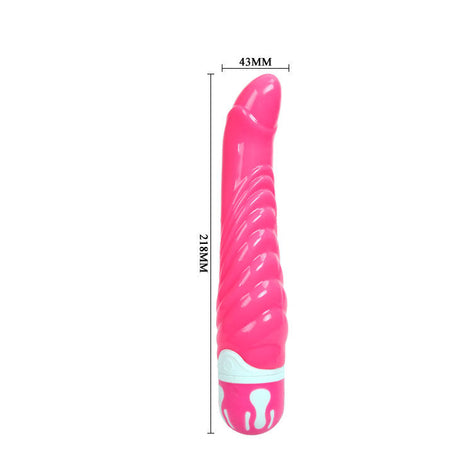 G-Punkt-Vibrator en Sie den Realistischen Hahn. Rosa g-Spot 21,8 x 4,3 cm.4