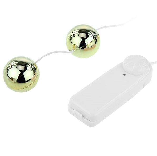 Baile - Goldener Vibrator mit Chinesischen Bllen