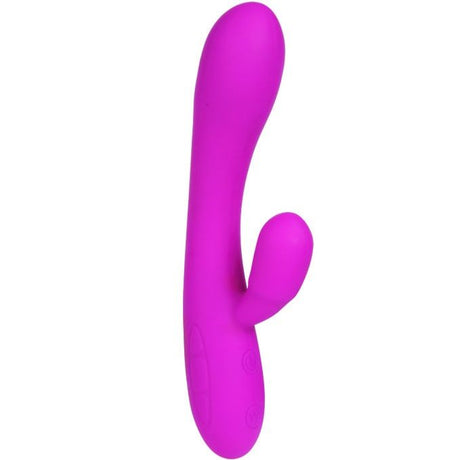 Rabbit-Vibrator Smart Victor mit Klitoristimulator 17 x 3 cm