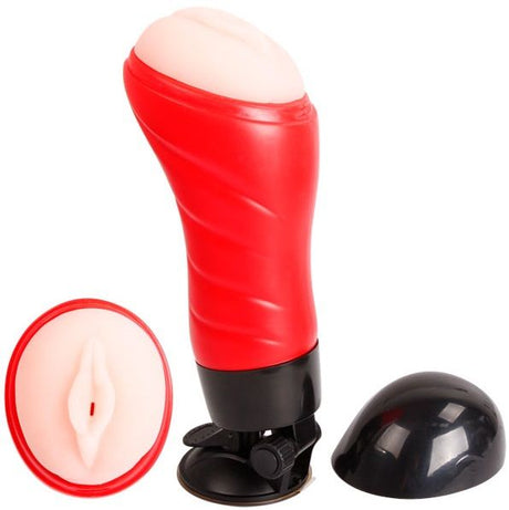 Masturbator Vagina mit Sprachmasturbatorbasis 10 x 10 cm.3
