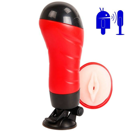 Masturbator Vagina mit Sprachmasturbatorbasis 10 x 10 cm.8