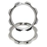 Metal Hard - Drehmomentring aus Metall für Penis und Hoden 45 mm