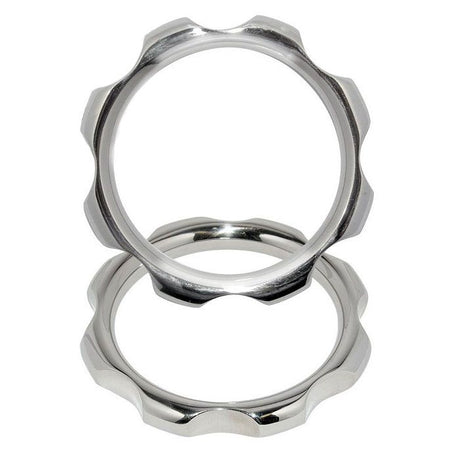 Metal Hard - Drehmomentring aus Metall für Penis und Hoden 45 mm