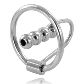 Metal Hard - Drüsenring mit Harnröhrenstecker, 28 mm