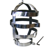 Metal Hard - Maske mit Stahlhalskette