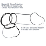 Fantasy C-Ringz - Silikon 3 Ring Stamina Set