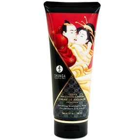 Shunga - Erdbeer-Cava-Massagecreme 200 ml