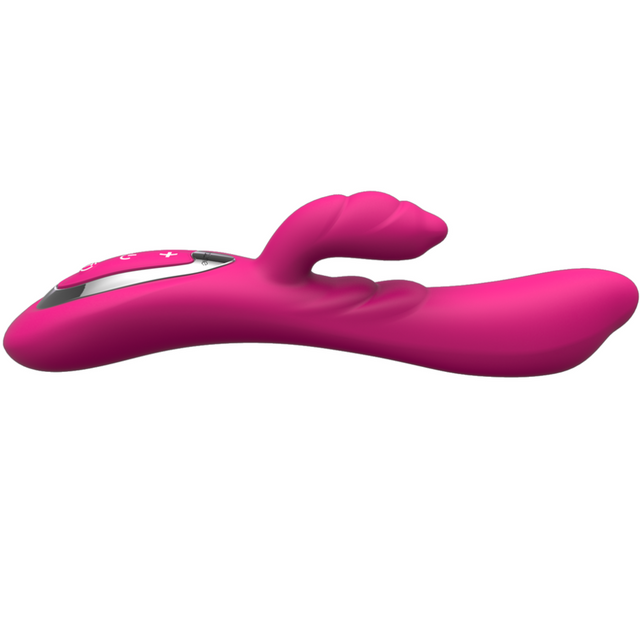 Rabbit-Vibrator Touch 2 mit Bedienfeld Pink
