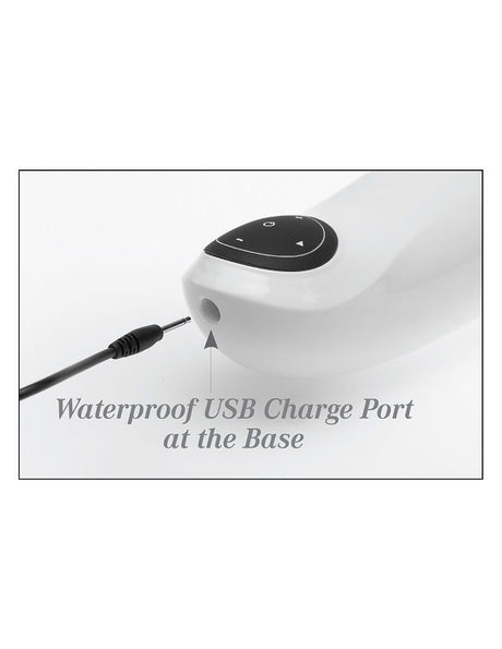 Masturbator Pdx Mega Bator USB-Männlicher Vagina Weiss Weiß 12 x 4 cm.9