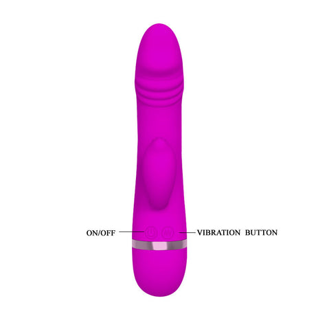Rabbit-Vibrator Flirtation mit Kaninchen David 18,5 x 3,5 cm.5