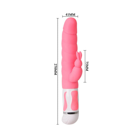 Rabbit-Vibrator Smart Steven Rabbit Rosa 27 x 27 cm.2