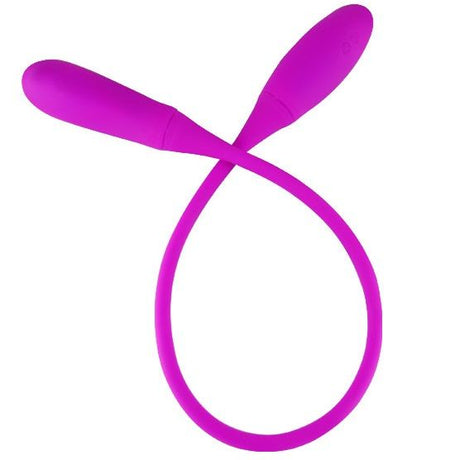 Vibrator Smart - Snaky Vibe 7v + 3 Tickling 3 cm