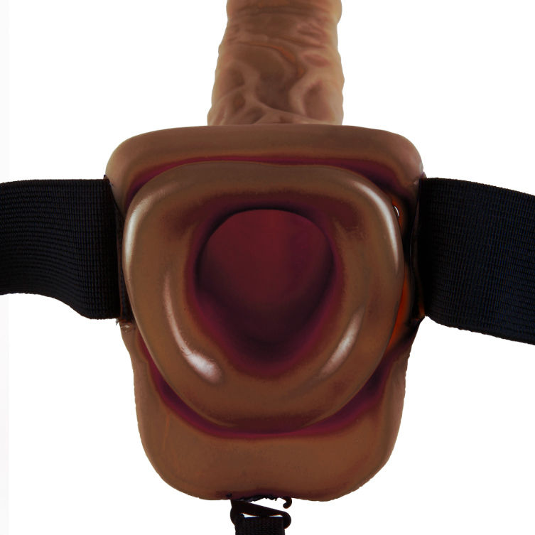 Fetish Fantasy Series - 9 Hohl Strap-On mit Bllen 22,9 cm Braun