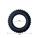 Baile - Titan Cockring Schwarz 1.9 cm