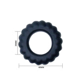 Baile - Titan Cockring Schwarz 2 cm