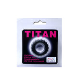 Baile - Titan Cockring Schwarz 2 cm