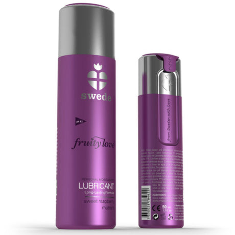 Swede - Fruity Love Gleitmittel Himbeere Rhabarber 100 ml
