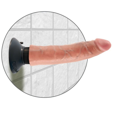Realistischer Vibrator Vibratordildo Natürlich 17,78 cm.4