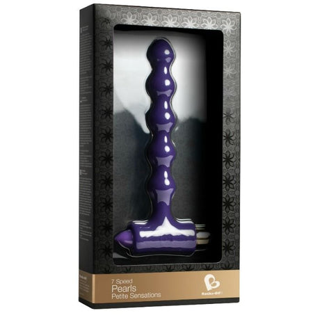 Rocks-Off - Analplug mit Vibration und Riverles Petite Sensations Perlen