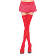 Leg Avenue - Nylon Oberschenkeitenhöhe Rot
