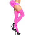 Leg Avenue - Nylon Oberschenkeitenhöhe Neon Pink