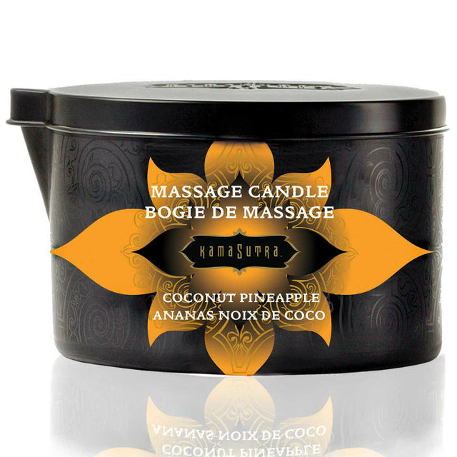 Kamasutra - Kokosnuss-Ananas-Massagekerze 170gr