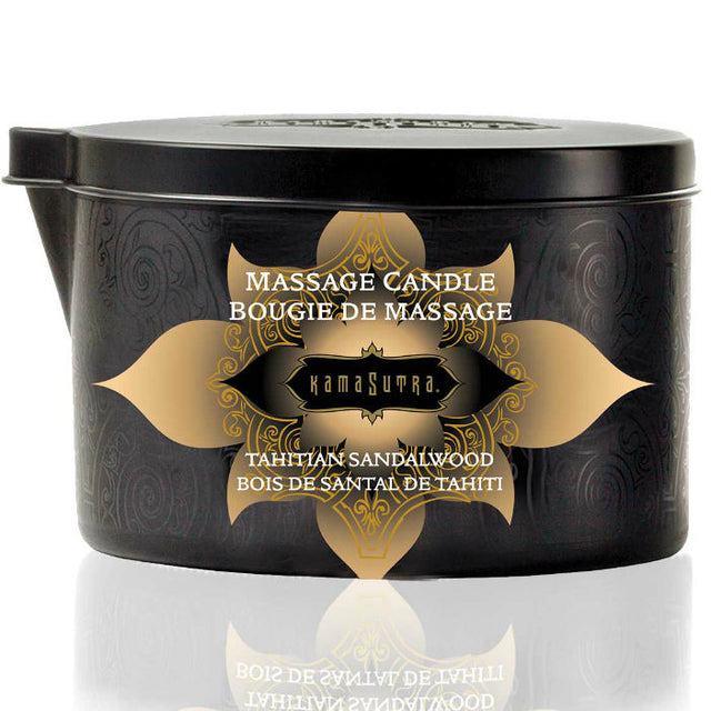 Kamasutra - Vanille- und Sandelholz-Massagekerze 170 Gr
