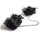 Bijoux - Indiscrets Frou Frou Organza-Handschellen