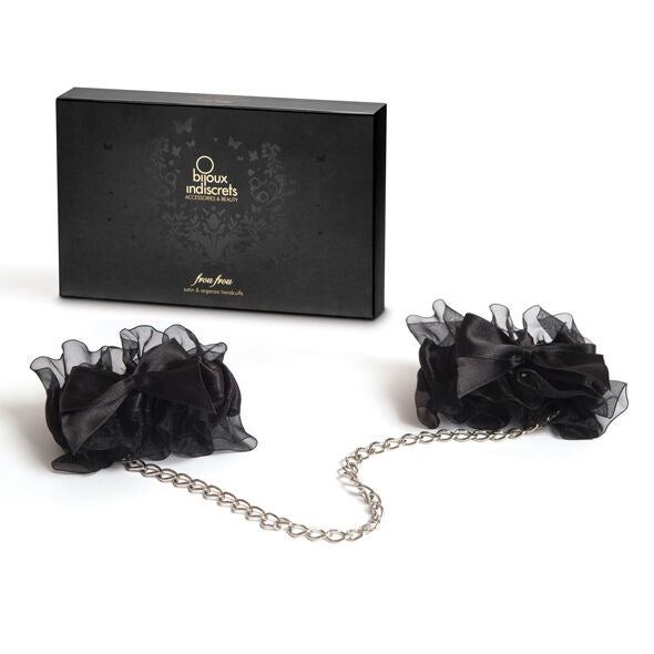 Bijoux - Indiscrets Frou Frou Organza-Handschellen
