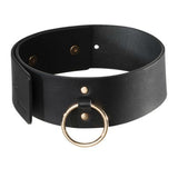 Bijoux Indiscrets Maze - Schwarze Halskette mit Riemen